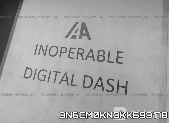 3N6CM0KN3KK693178 фото 8