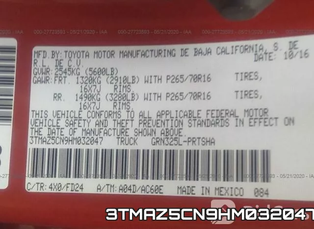 3TMAZ5CN9HM032047 фото 10