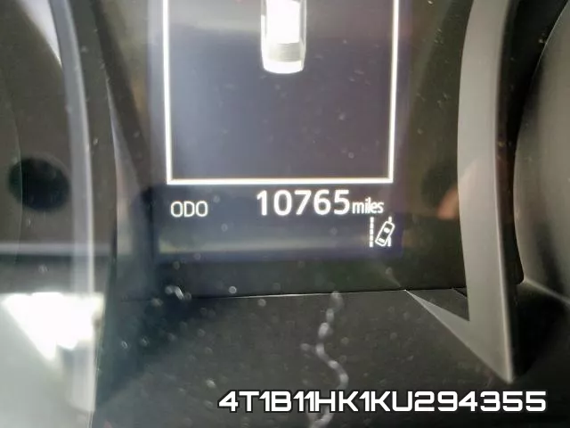 4T1B11HK1KU294355 фото 9
