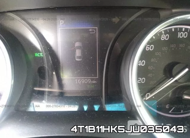 4T1B11HK5JU035043 фото 8