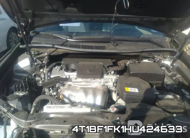4T1BF1FK1HU424633 фото 2