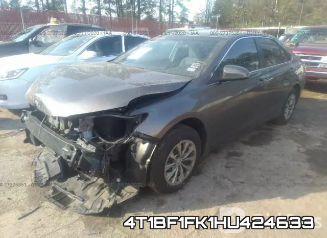 4T1BF1FK1HU424633 фото 3