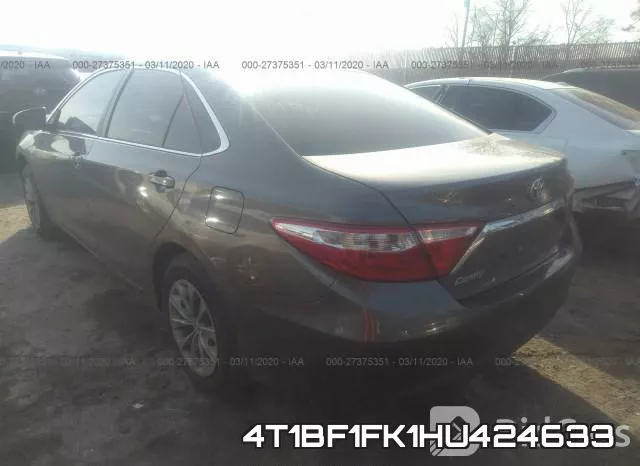 4T1BF1FK1HU424633 фото 4