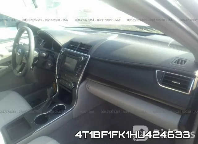 4T1BF1FK1HU424633 фото 6