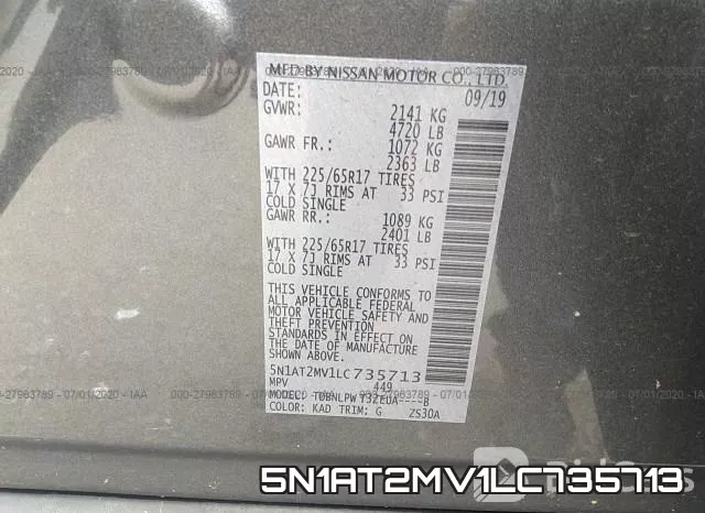 5N1AT2MV1LC735713 фото 10