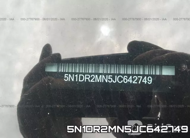 5N1DR2MN5JC642749 фото 10