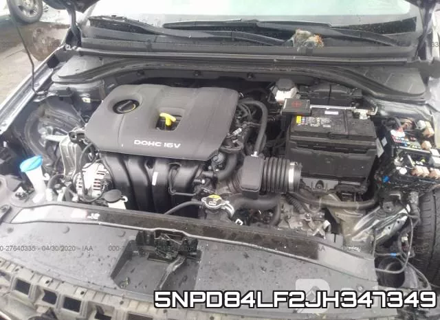 5NPD84LF2JH347349 фото 2