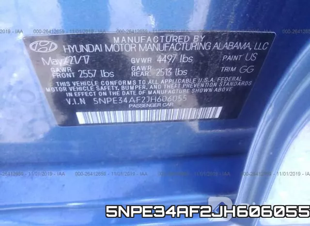 5NPE34AF2JH606055 фото 10