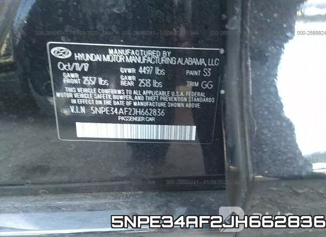 5NPE34AF2JH662836 фото 10