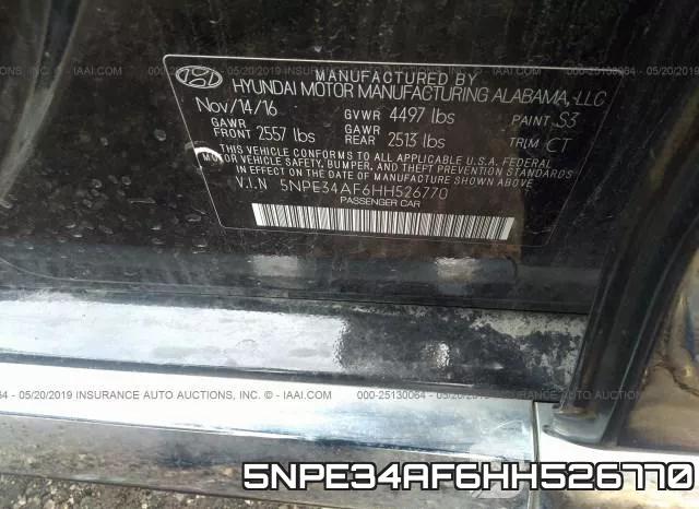 5NPE34AF6HH526770 фото 10