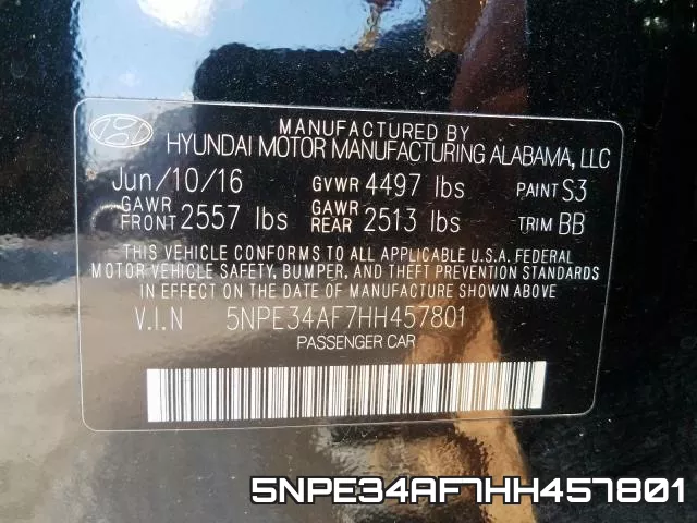 5NPE34AF7HH457801 фото 2