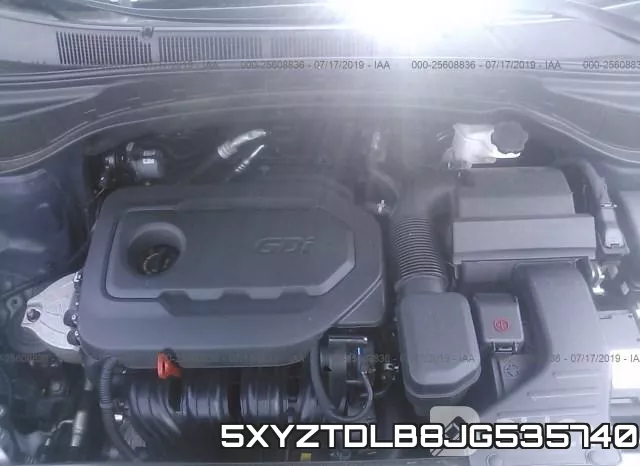 5XYZTDLB8JG535740 фото 2