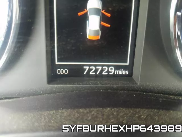 5YFBURHEXHP643989 фото 9