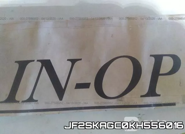 JF2SKAGC0KH556016 фото 8