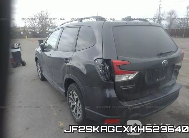 JF2SKAGCXKH523640 фото 4