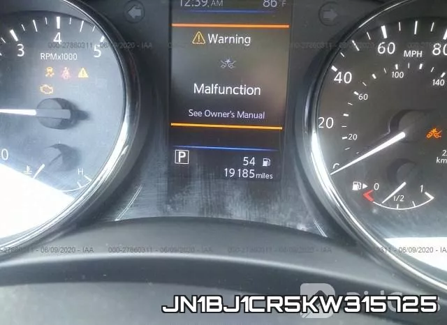 JN1BJ1CR5KW315725 фото 8
