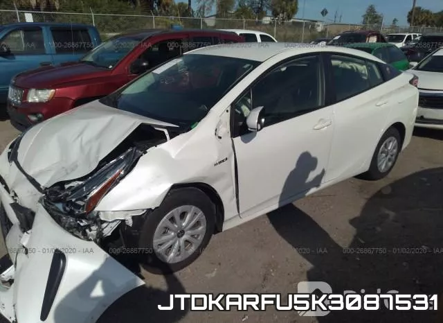 JTDKARFU5K3087531 фото 3