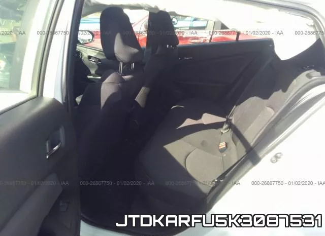 JTDKARFU5K3087531 фото 9