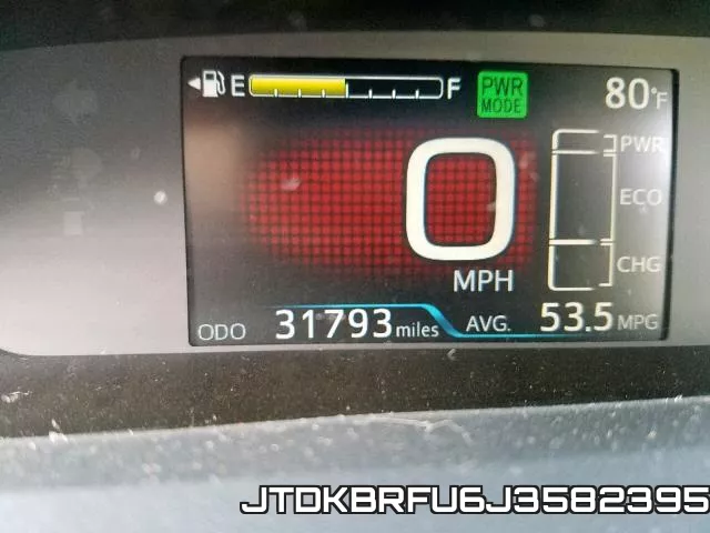 JTDKBRFU6J3582395 фото 9
