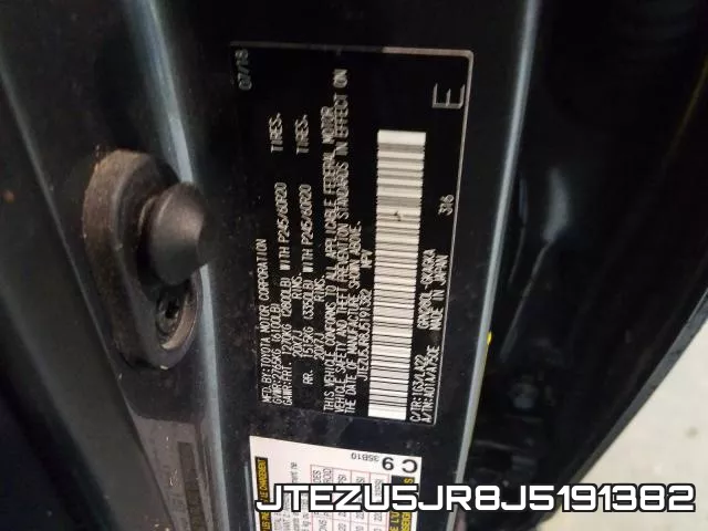 JTEZU5JR8J5191382 фото 2
