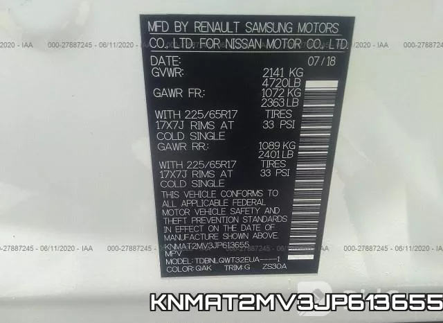 KNMAT2MV3JP613655 фото 10