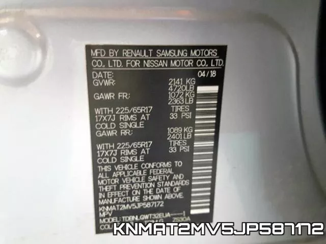 KNMAT2MV5JP587172 фото 2