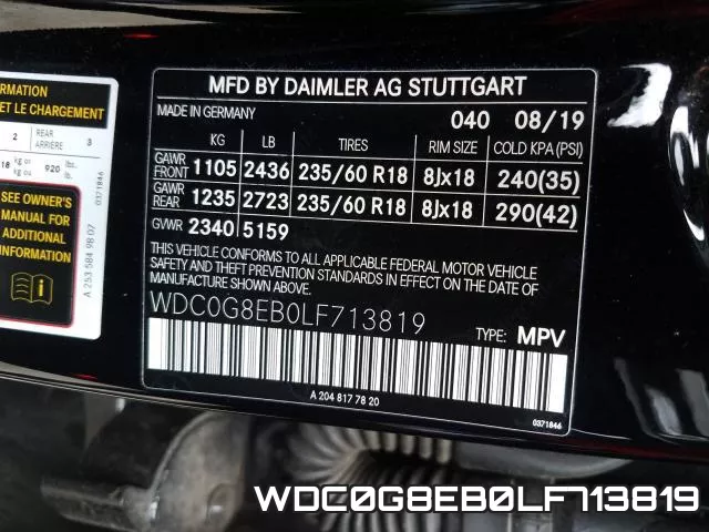 WDC0G8EB0LF713819 фото 2