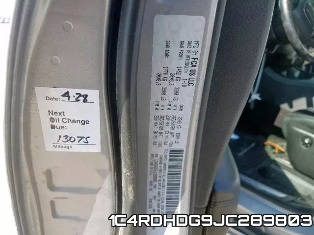 1C4RDHDG9JC289803 фото 2