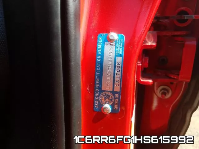 1C6RR6FG1HS615992 фото 2