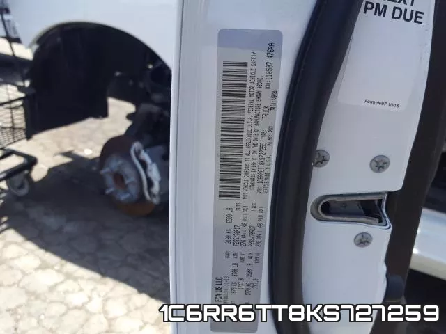 1C6RR6TT8KS727259 фото 2