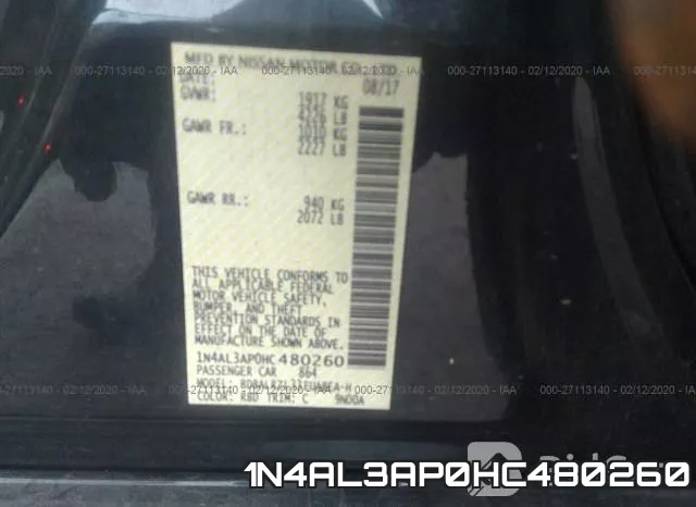 1N4AL3AP0HC480260 фото 10