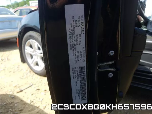 2C3CDXBG0KH657596 фото 2