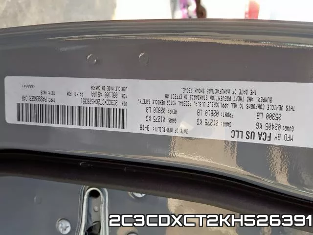 2C3CDXCT2KH526391 фото 2