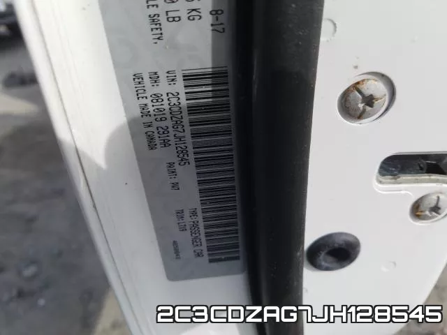 2C3CDZAG7JH128545 фото 2