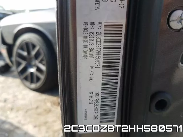 2C3CDZBT2HH580571 фото 2