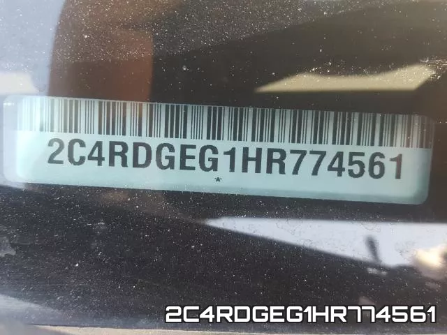 2C4RDGEG1HR774561 фото 2