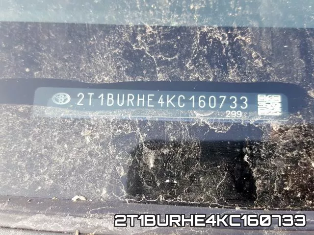 2T1BURHE4KC160733 фото 2