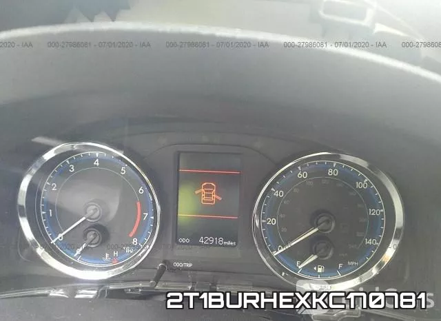 2T1BURHEXKC170781 фото 8