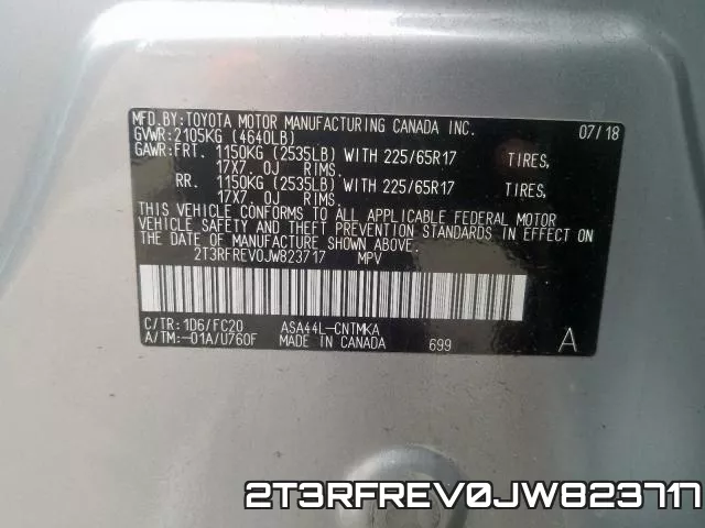 2T3RFREV0JW823717 фото 2