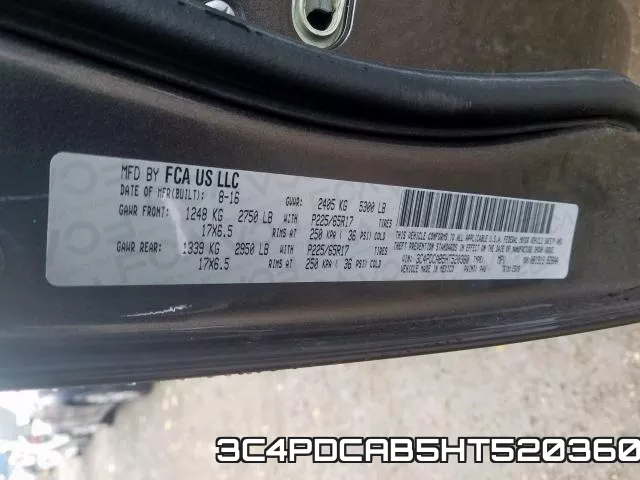 3C4PDCAB5HT520360 фото 2