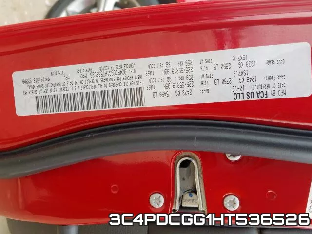 3C4PDCGG1HT536526 фото 2