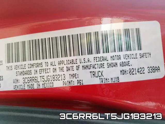 3C6RR6LT5JG183213 фото 2