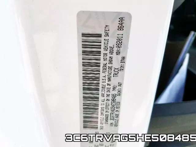 3C6TRVAG5HE508485 фото 2
