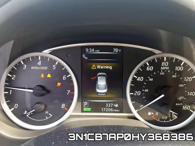 3N1CB7AP0HY368386 фото 9