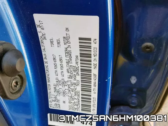 3TMCZ5AN6HM100381 фото 2