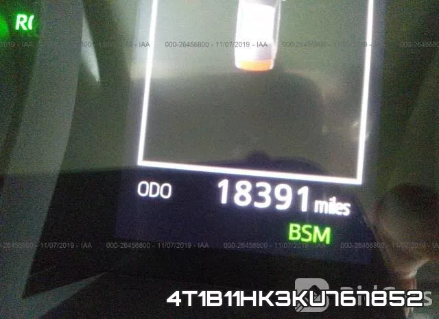 4T1B11HK3KU767852 фото 8
