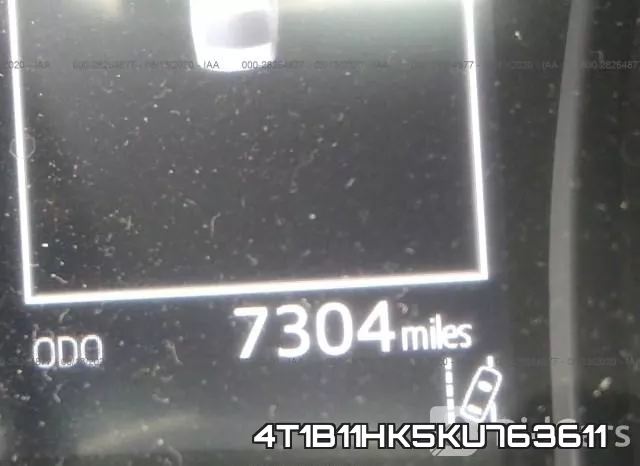 4T1B11HK5KU763611 фото 8