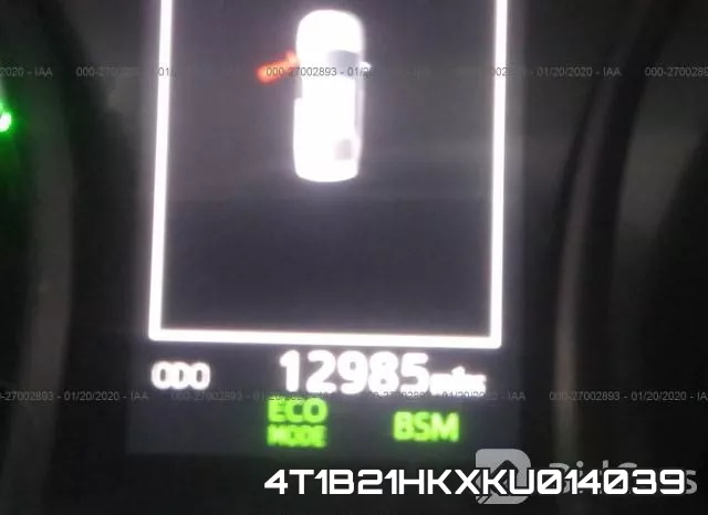 4T1B21HKXKU014039 фото 8