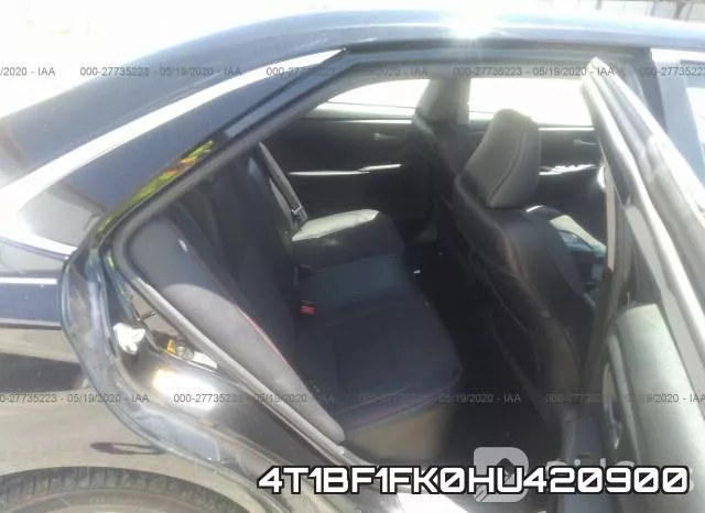 4T1BF1FK0HU420900 фото 8