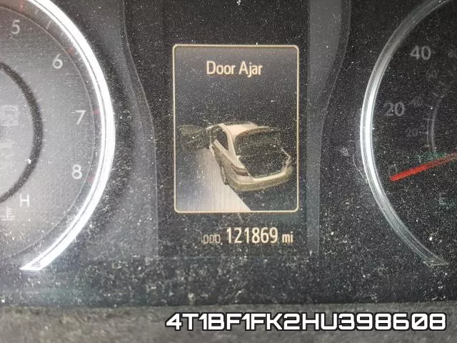 4T1BF1FK2HU398608 фото 9